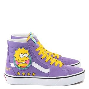 Lisa Simpsons 4 Prez Vans Shoes Sneakers